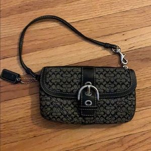 Coach Signature Wristlet